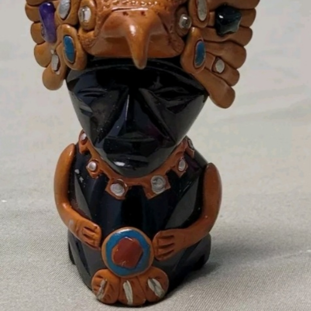 Mexican Aztec onyx figurine